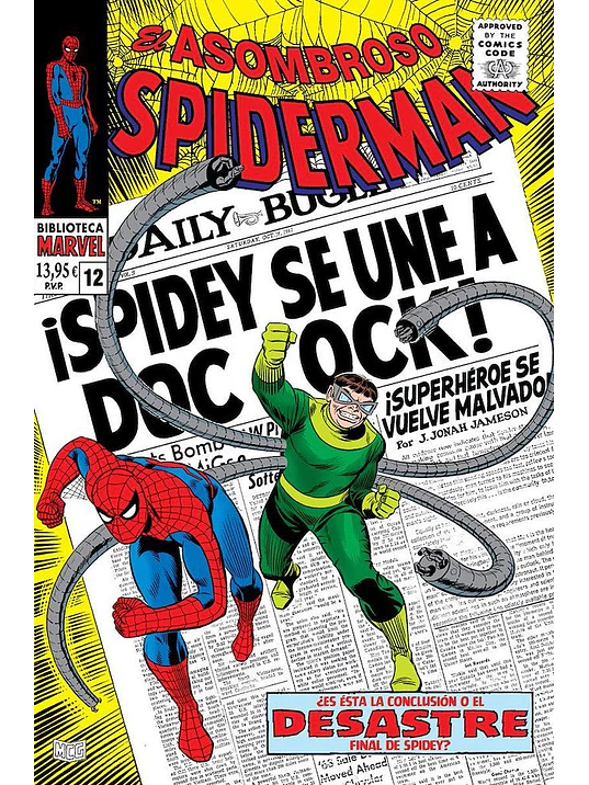 BIBLIOTECA MARVEL 84. EL ASOMBROSO SPIDERMAN 12 1