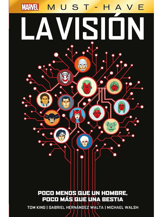 MARVEL MUST-HAVE. LA VISIÓN: POCO MENOS QUE UN HOMBRE, POCO MÁS QUE UNA BESTIA 1