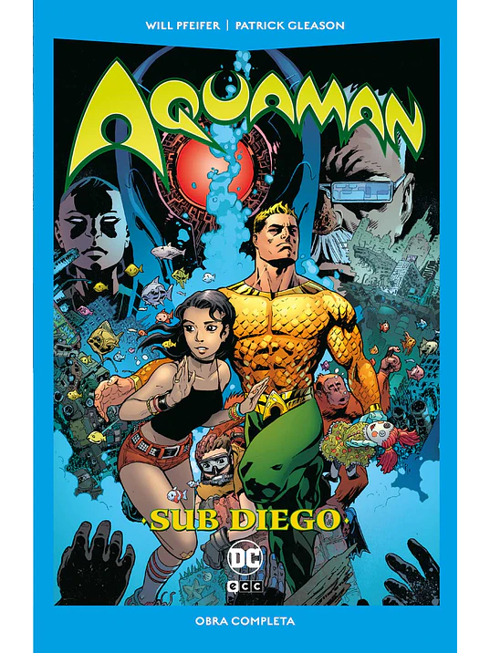 AQUAMAN: SUB DIEGO DC POCKET - ECC 1