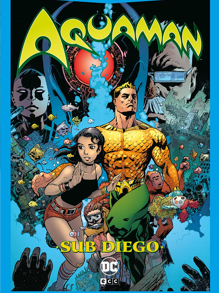 AQUAMAN: SUB DIEGO DC POCKET - ECC 1