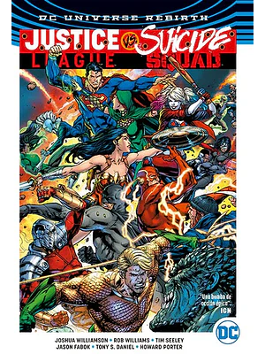 JUSTICE LEAGUE VS SUICIDE SQUAD. DC COMICS DELUXE - SMASH