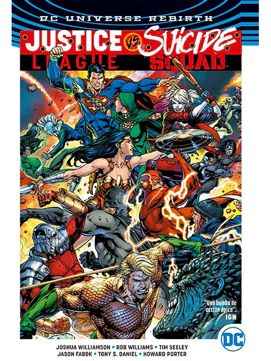 JUSTICE LEAGUE VS SUICIDE SQUAD. DC COMICS DELUXE - SMASH 1