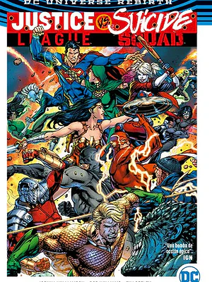 JUSTICE LEAGUE VS SUICIDE SQUAD. DC COMICS DELUXE - SMASH