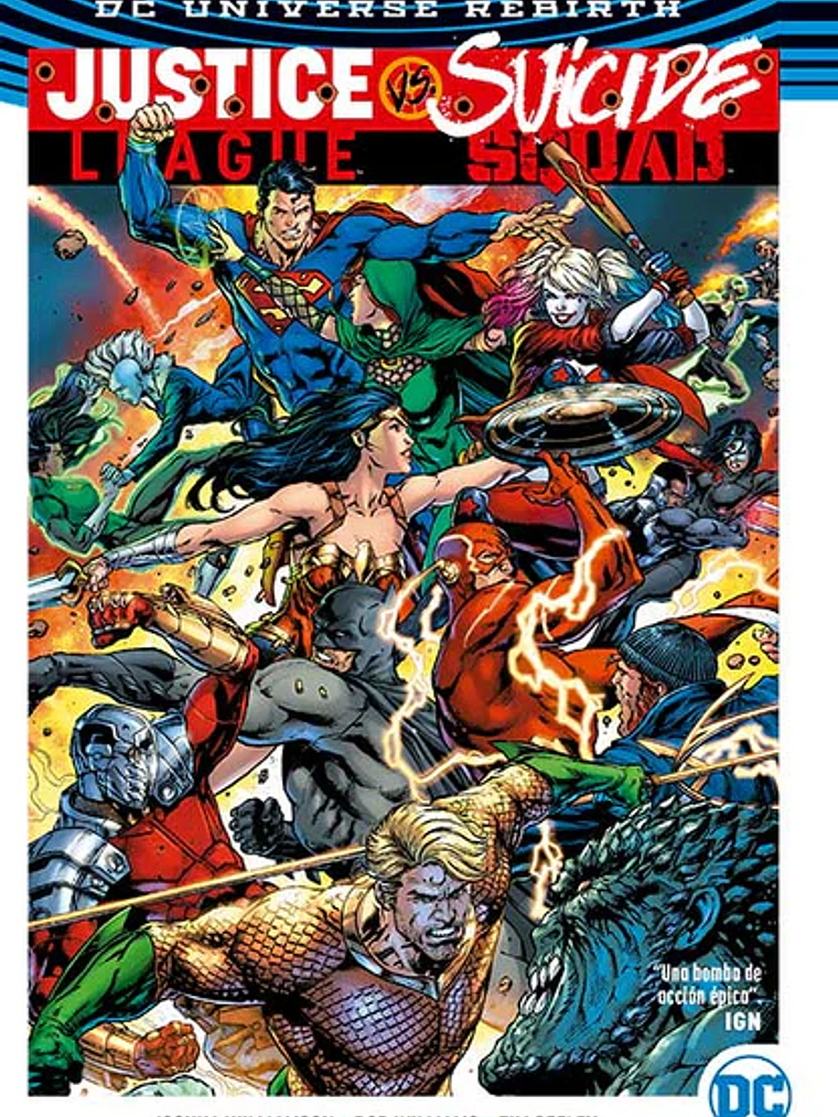 JUSTICE LEAGUE VS SUICIDE SQUAD. DC COMICS DELUXE - SMASH 1