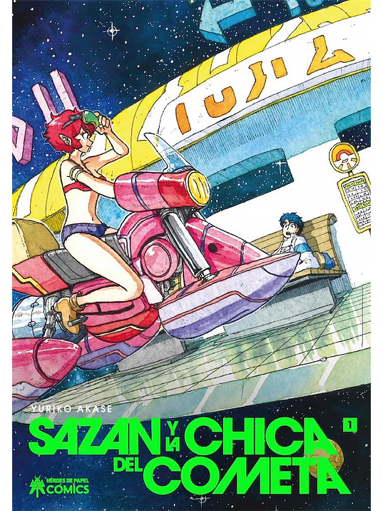 PACK SAZAN Y LA CHICA DEL COMETA - HEROES DE PAPEL 1