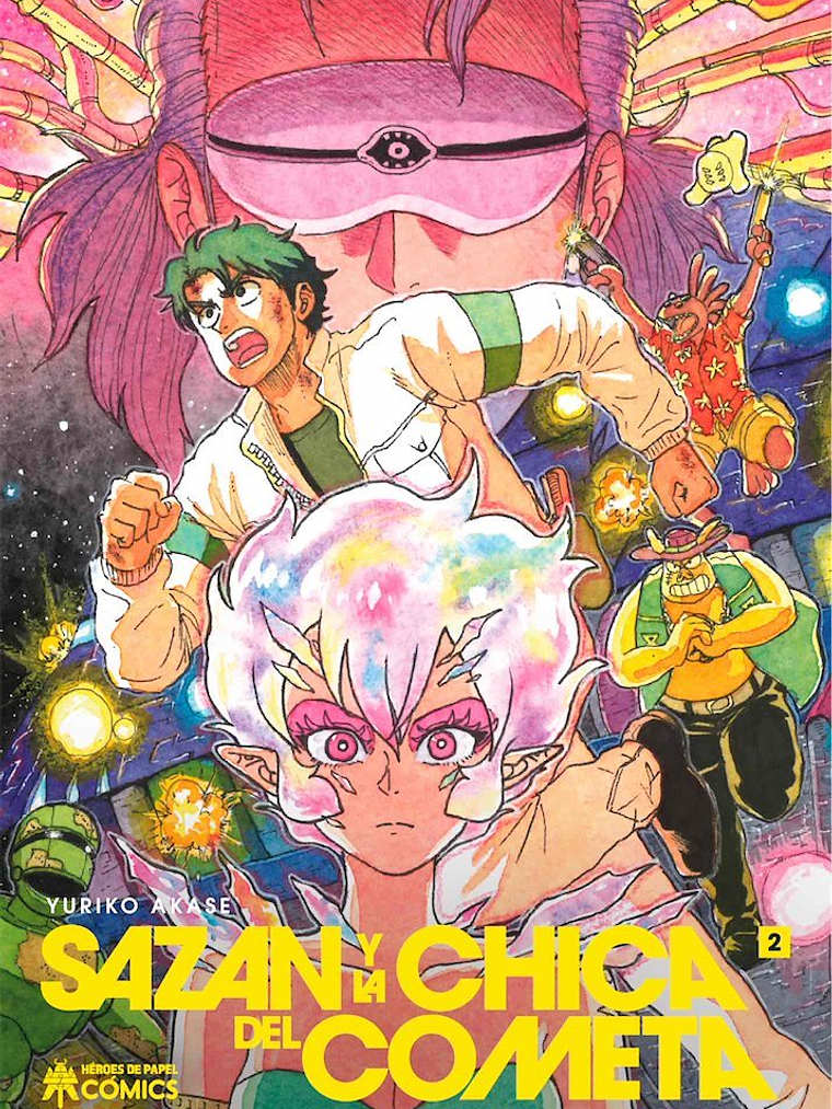 PACK SAZAN Y LA CHICA DEL COMETA - HEROES DE PAPEL 2