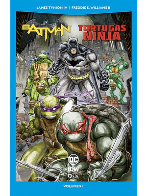 BATMAN/TORTUGAS NINJA VOL. 1 DE 3 DC POCKET - ECC
