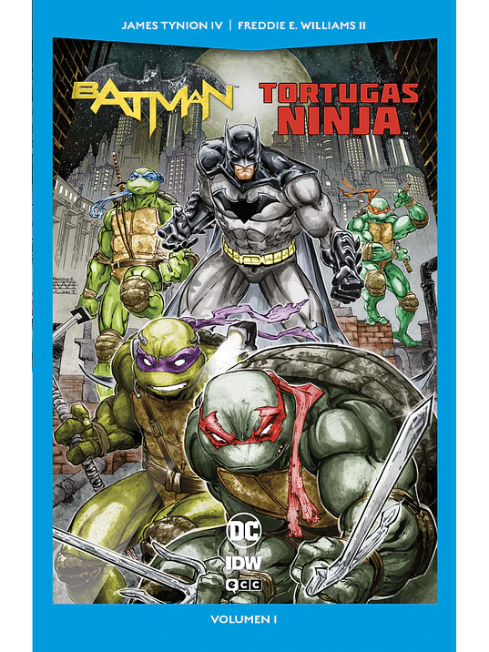 BATMAN/TORTUGAS NINJA VOL. 1 DE 3 DC POCKET - ECC 1