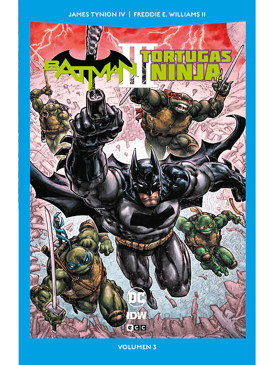 BATMAN/TORTUGAS NINJA VOL. 3 DE 3 DC POCKET - ECC 1