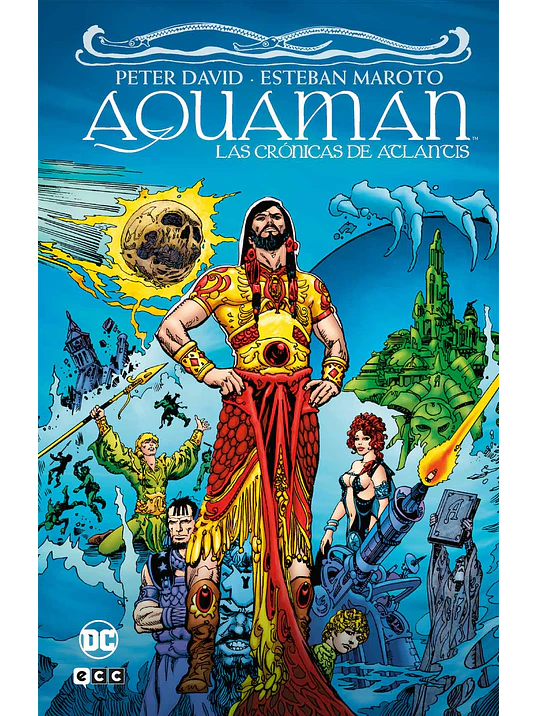 AQUAMAN: LAS CRÓNICAS DE ATLANTIS GRANDES NOVELAS GRÁFICAS DE DC - ECC 1