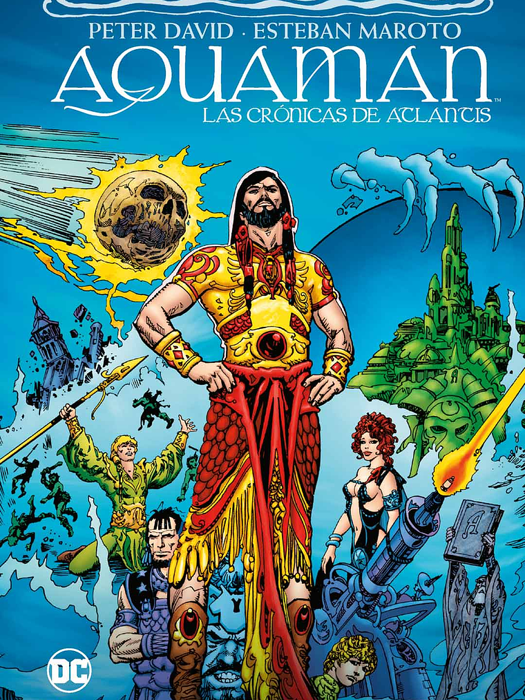 AQUAMAN: LAS CRÓNICAS DE ATLANTIS GRANDES NOVELAS GRÁFICAS DE DC - ECC 1