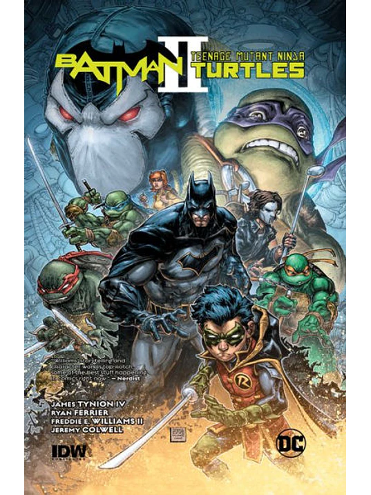 BATMAN VS TEENAGE MUTAN NINJA TURTLES II. DC DEFINITIVE EDITION - SMASH 1