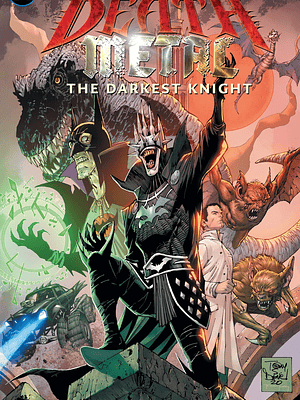 DARK NIGHTS: DEATH METAL: THE DARKEST KNIGHT. DC COMICS DELUXE - SMASH