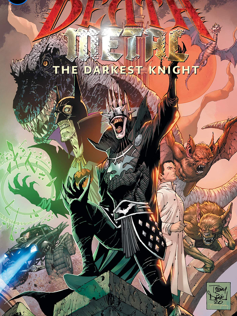 DARK NIGHTS: DEATH METAL: THE DARKEST KNIGHT. DC COMICS DELUXE - SMASH 1