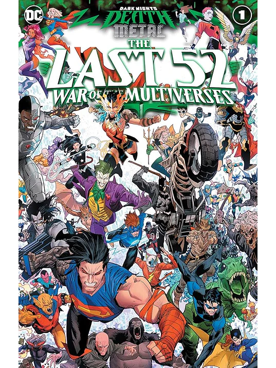 DARK NIGHTS: DEATH METAL: WAR OF THE MULTIVERSES. DC COMICS DELUXE - SMASH 1
