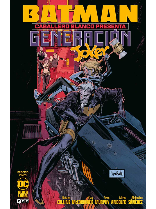 BATMAN: CABALLERO BLANCO PRESENTA: GENERACION JOKER 5 DE 6 - ECC 1