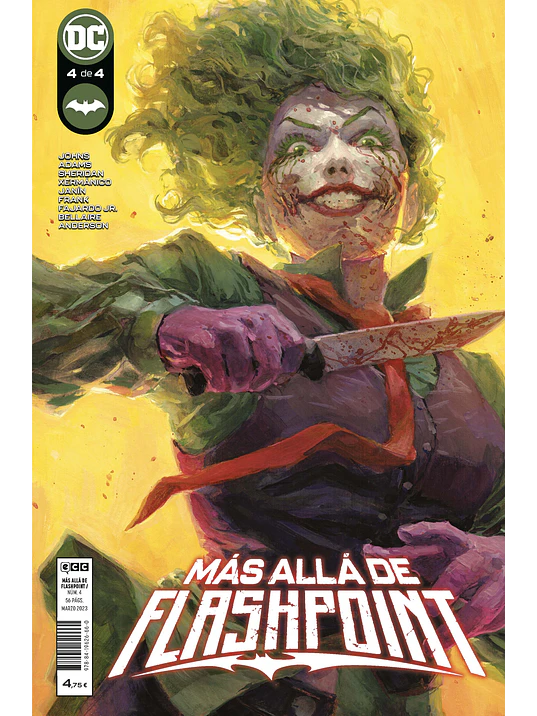 MÁS ALLÁ DE FLASHPOINT NUM 4 DE 4 - ECC 1