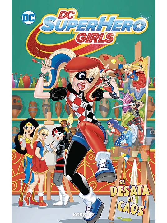 DC SUPER HERO GIRLS: SE DESATA EL CAOS BIBLIOTECA SUPER KODOMO - ECC 1