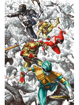POWER RANGERS VS LAS TORTUGAS NINJA - MOZTROS
