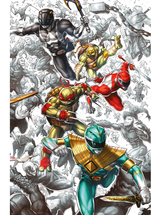 POWER RANGERS VS LAS TORTUGAS NINJA - MOZTROS 1