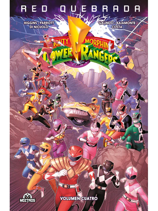 MIGHTY MORPHIN POWER RANGERS VOL. 04 - MOZTROS 1