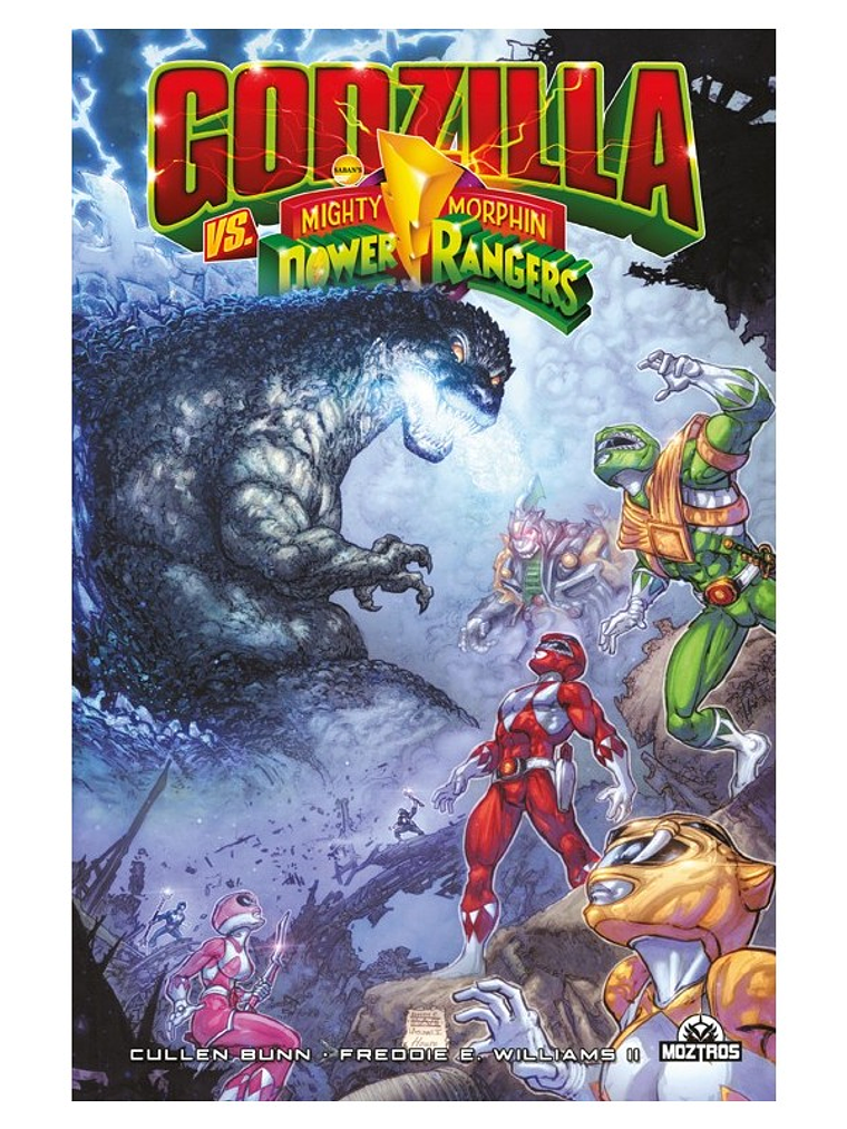 GODZILLA VS MIGHTY MORPHIN POWER RANGERS. ED. LIMITADA 1