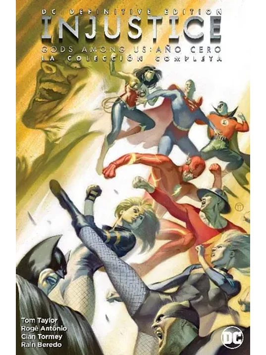 INJUSTICE GODS AMONG US ANO CERO LA COLECCION COMPLETA. DC DEFINITIVE EDITION - SMASH 1