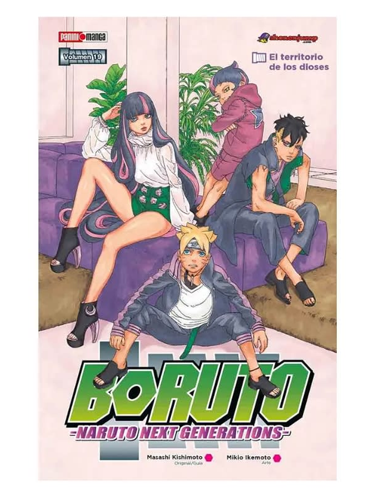 BORUTO 19 - PANINI ARGENTINA 1