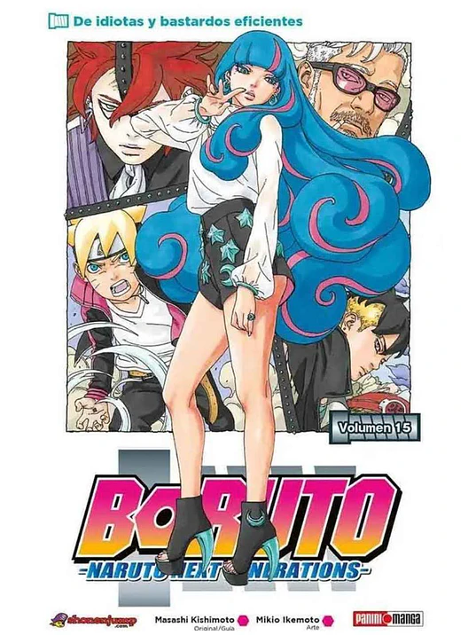 BORUTO 15 - PANINI ARGENTINA 1