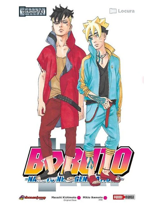 BORUTO 16 - PANINI ARGENTINA 1