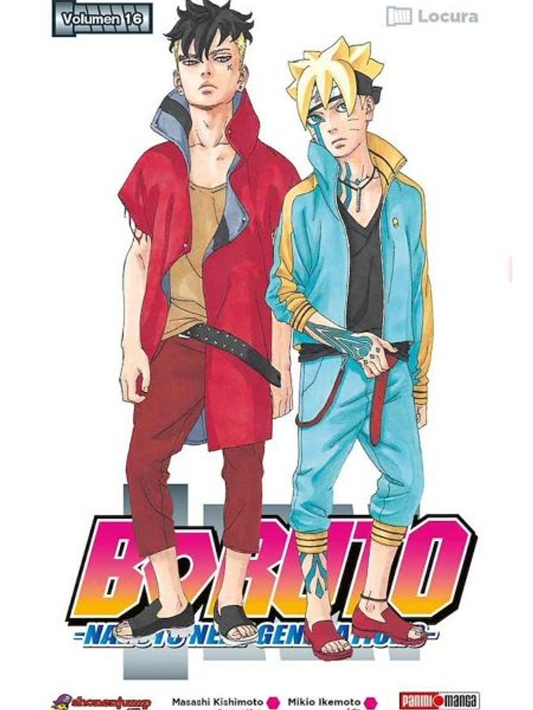 BORUTO 16 - PANINI ARGENTINA 1