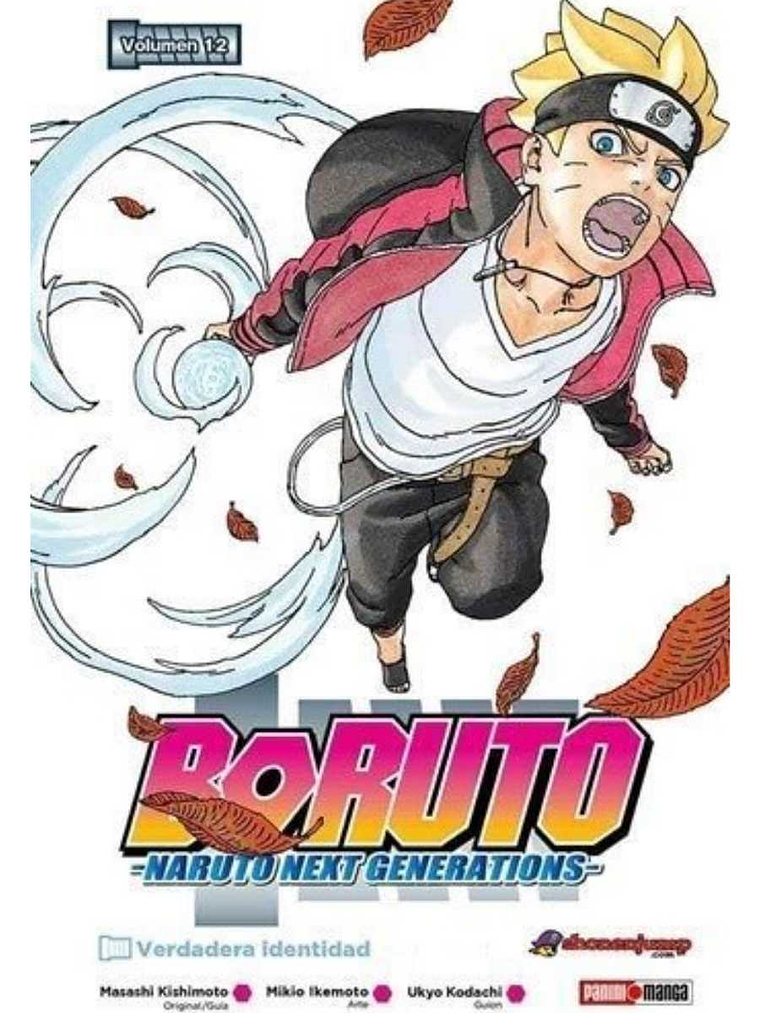 BORUTO 12 - PANINI ARGENTINA 1