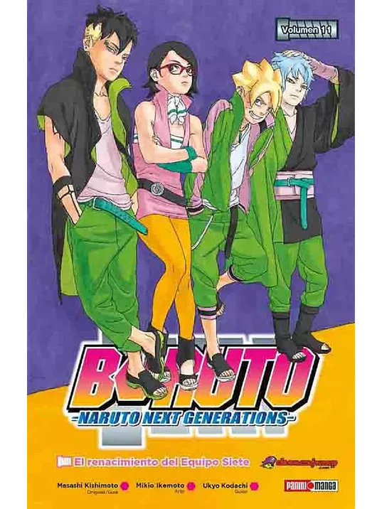 BORUTO 11 - PANINI ARGENTINA 1