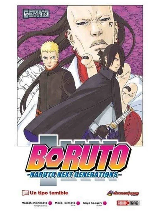 BORUTO 10 - PANINI ARGENTINA 1