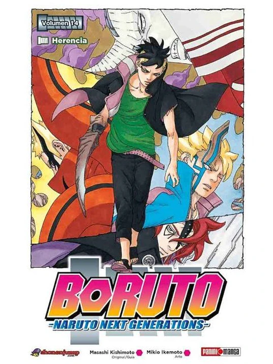 BORUTO 14 - PANINI ARGENTINA 1