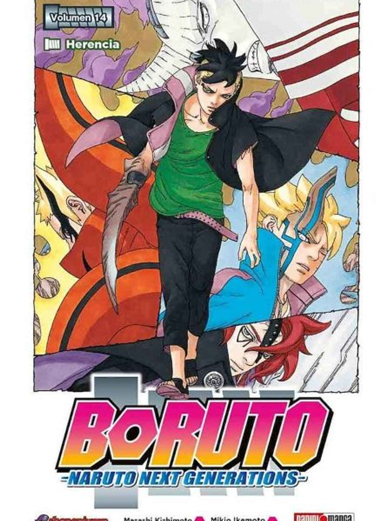 BORUTO 14 - PANINI ARGENTINA 1
