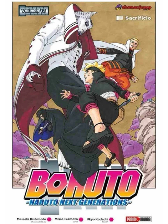 BORUTO 13 - PANINI ARGENTINA 1