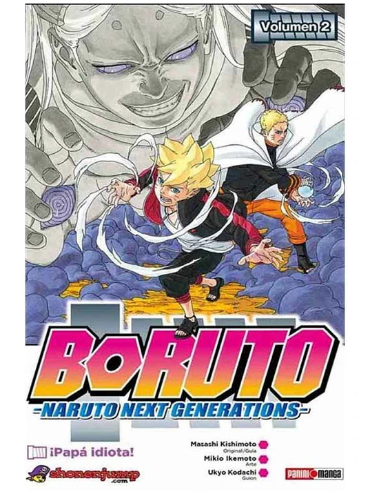 BORUTO 02 - PANINI ARGENTINA 1
