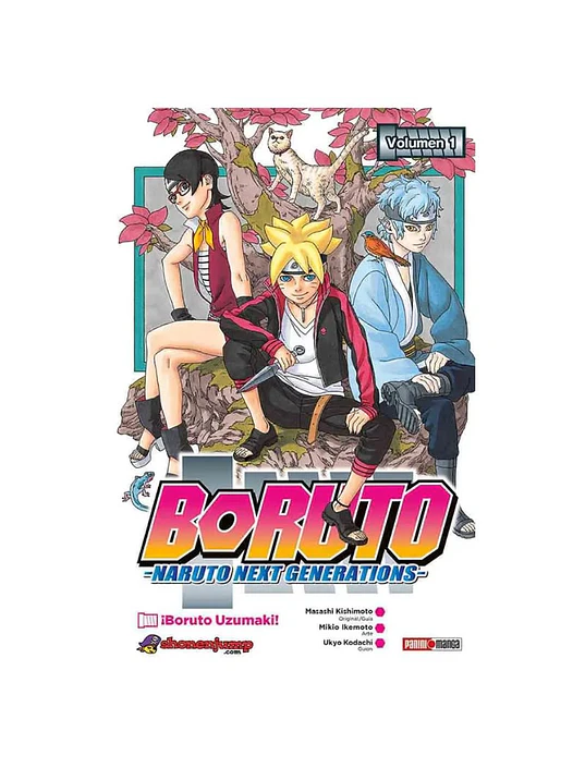 BORUTO 01 - PANINI ARGENTINA 1