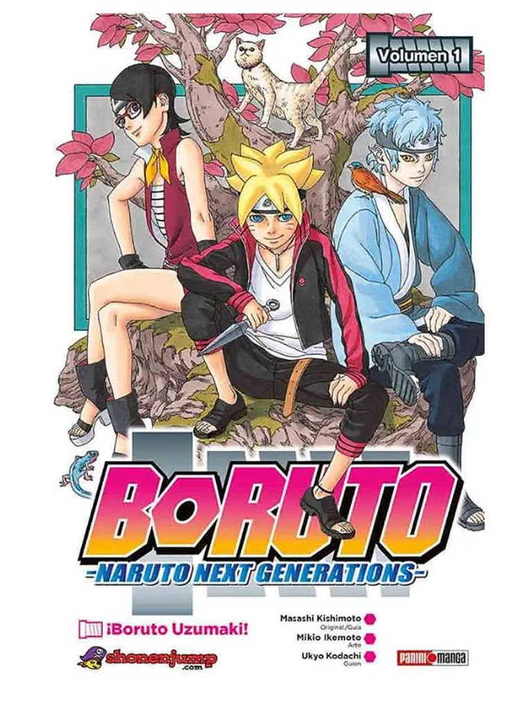 BORUTO 01 - PANINI ARGENTINA 1