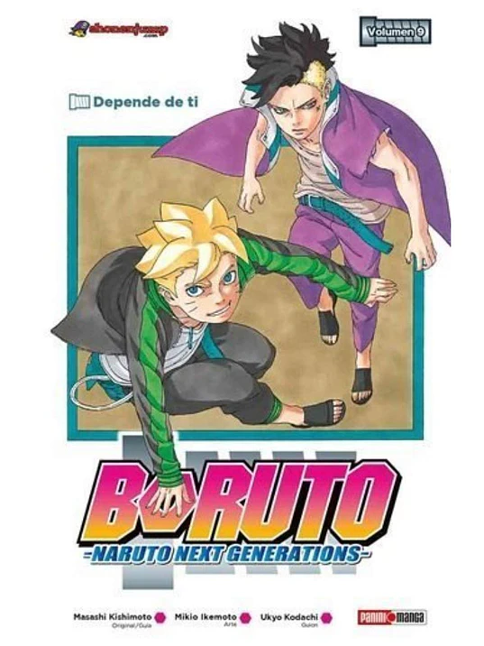 BORUTO 09 - PANINI ARGENTINA 1