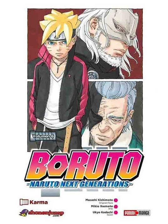BORUTO 06 - PANINI ARGENTINA 1