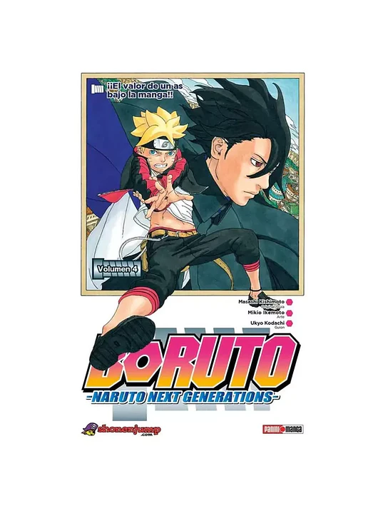BORUTO 04 - PANINI ARGENTINA 1