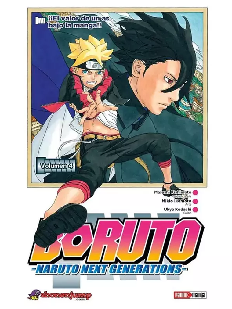 BORUTO 04 - PANINI ARGENTINA 1
