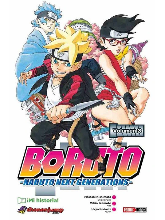 BORUTO 03 - PANINI ARGENTINA 1