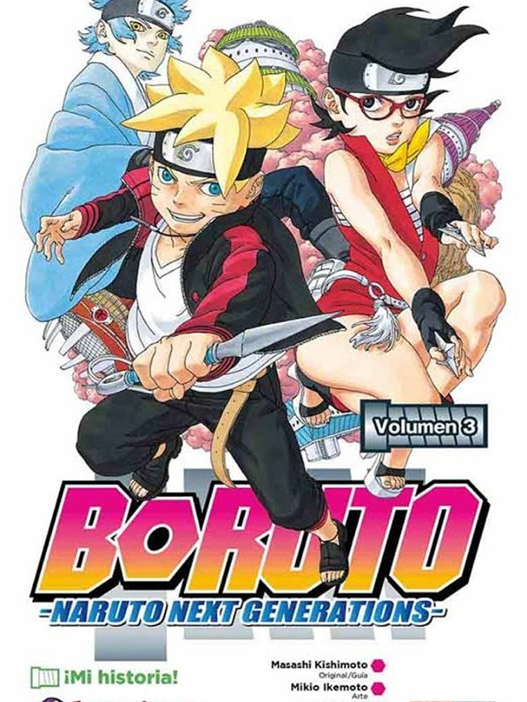 BORUTO 03 - PANINI ARGENTINA 1