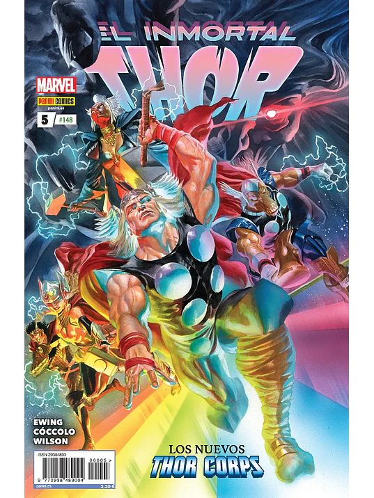 EL INMORTAL THOR NÚM. 05 - PANINI ESPANA 1