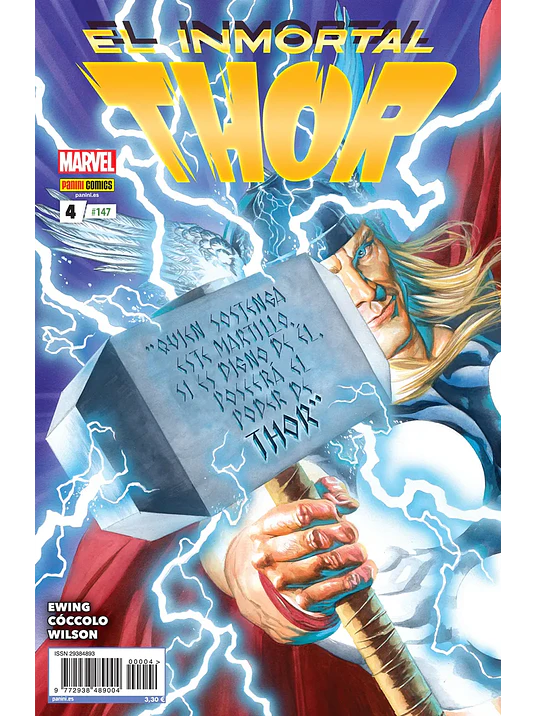 EL INMORTAL THOR NÚM. 04 - PANINI ESPANA 1