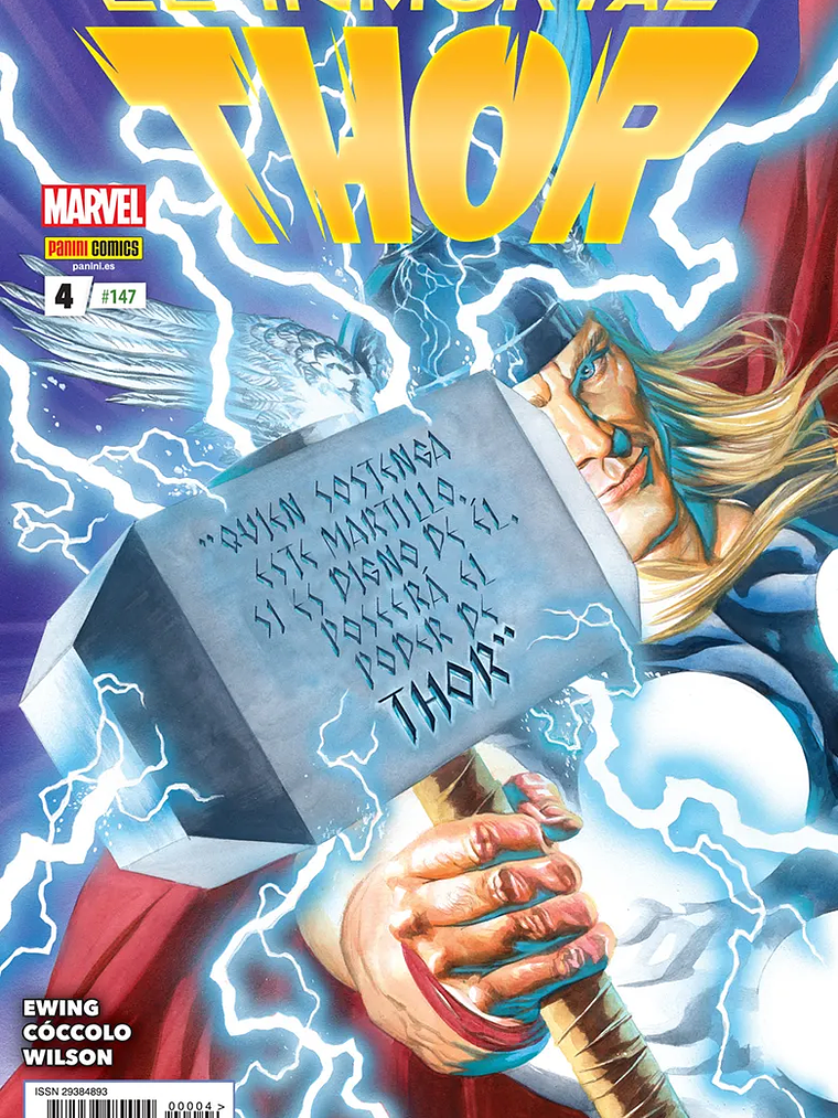 EL INMORTAL THOR NÚM. 04 - PANINI ESPANA 1