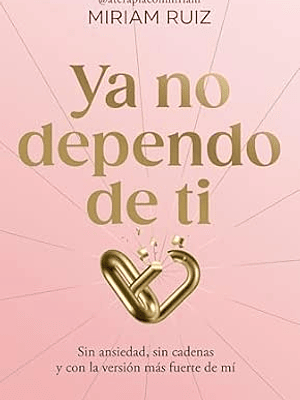 YA NO DEPENDO DE TI. GROU - MONTENA